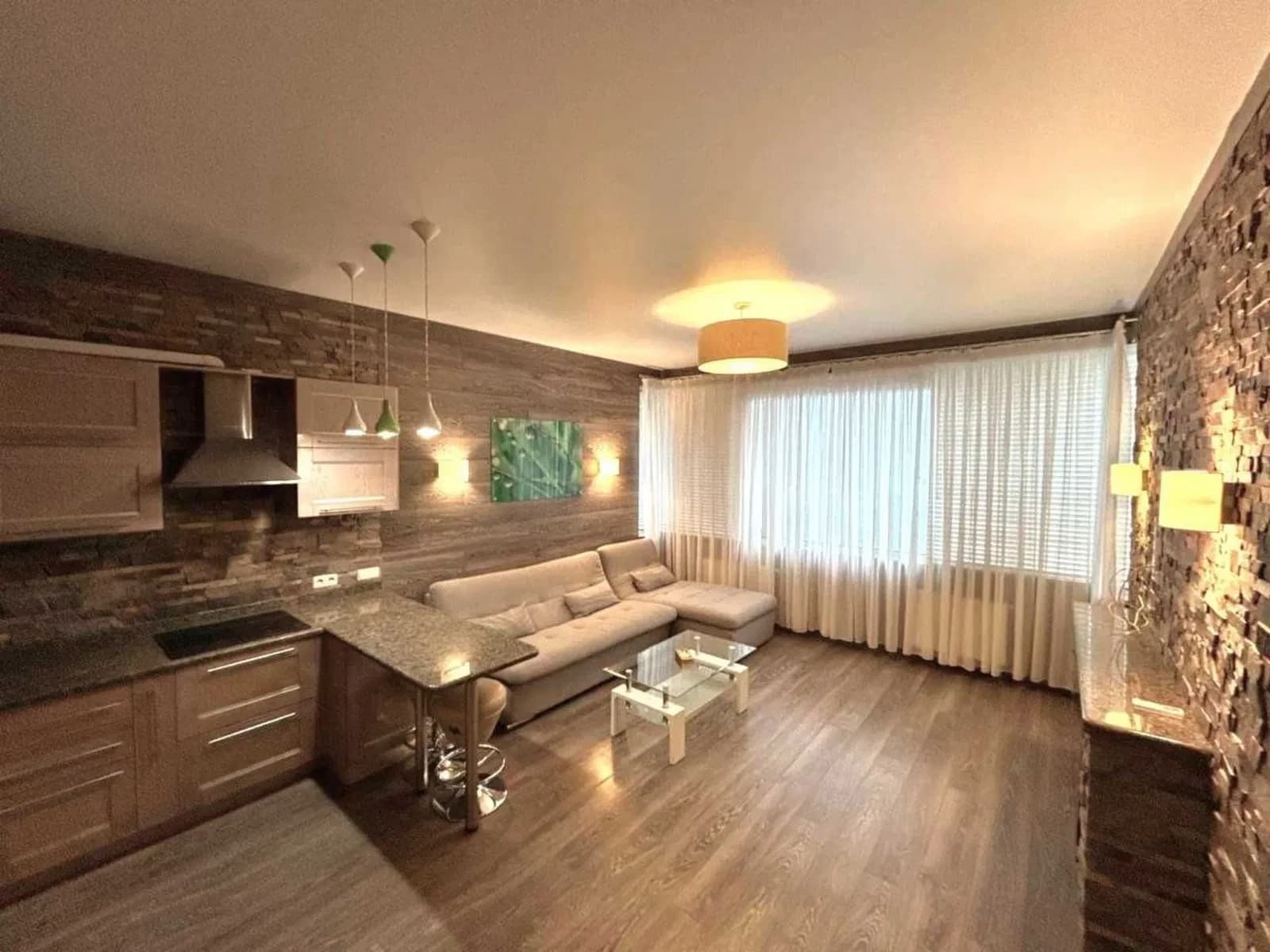1-кімнатна квартира у ЖК RiverStone: авторський ремонт, генератор