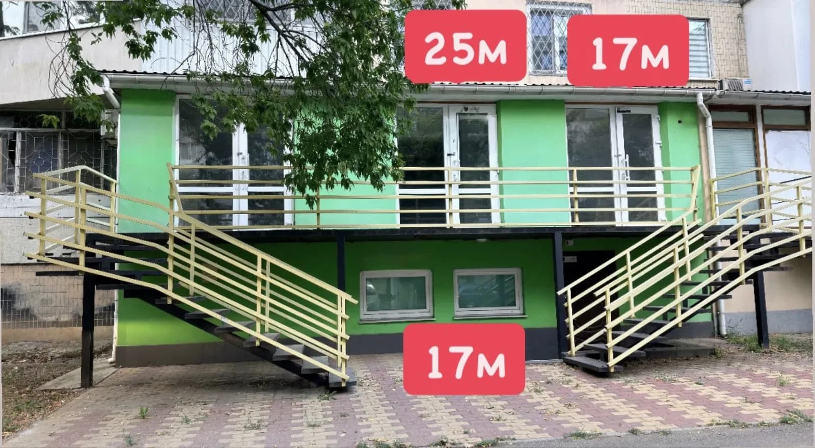Кабінет, Таїрова: фасадний вхід, санвузол, високий трафік