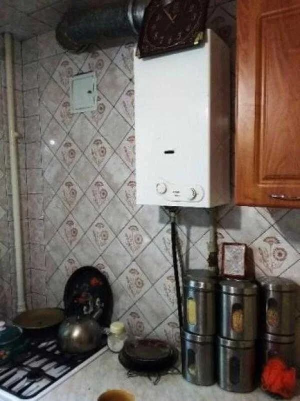 1-кімнатна квартира, Новобаварський: замінені вікна, газова колонка - фото 4