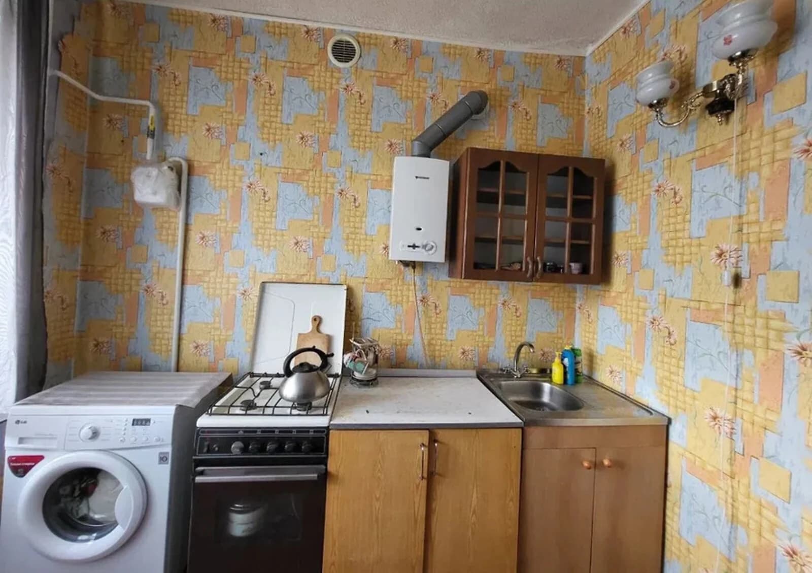 2-кімнатна квартира, Тернівський: косметичний ремонт, цегляні стіни - фото 4