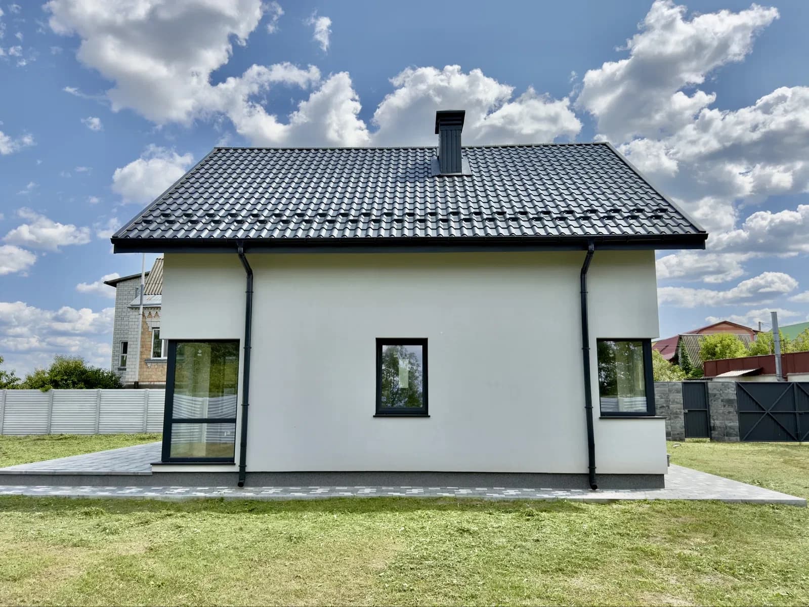 Будинок, Васильків: панорамні вікна, камін, тераса - фото 3