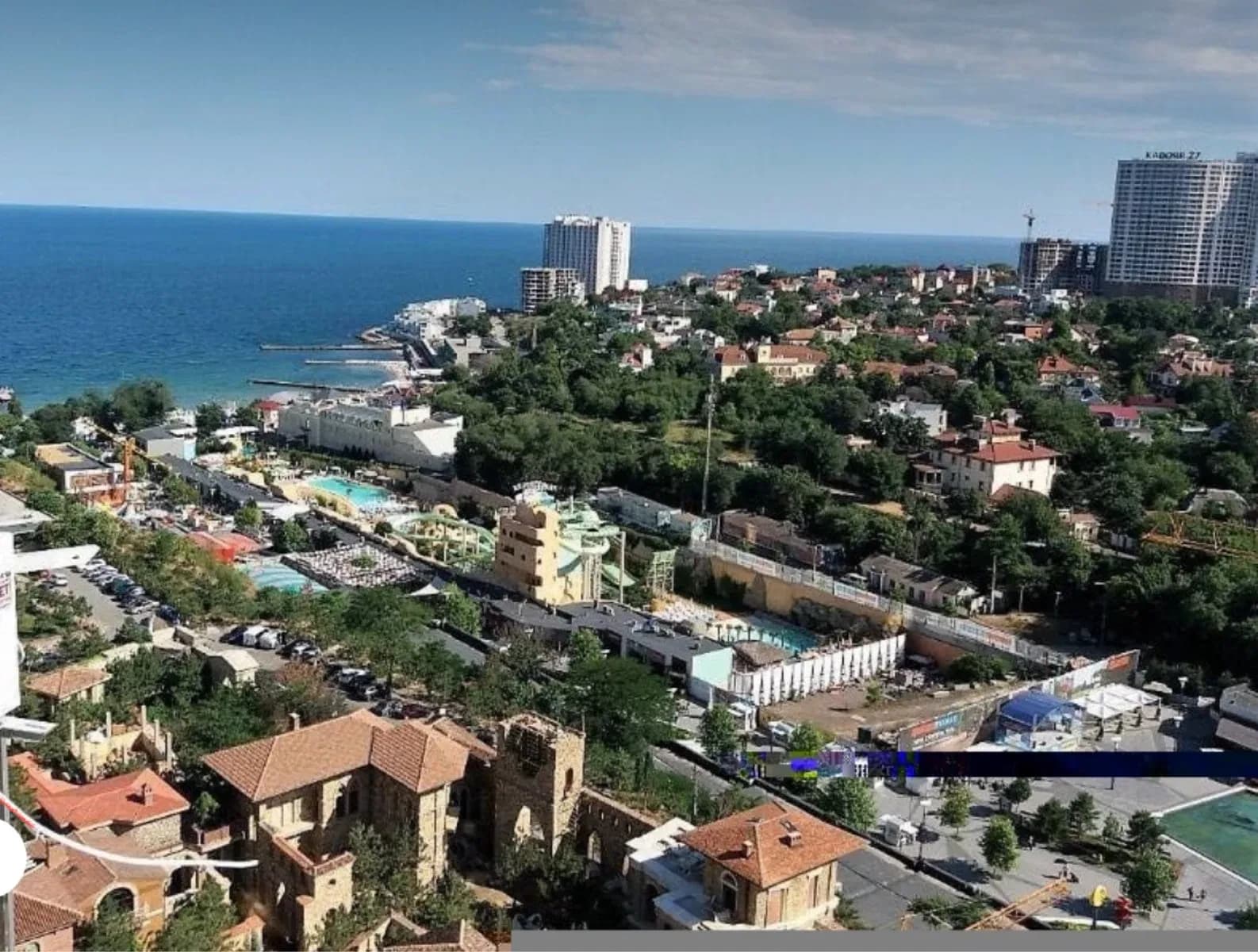 1-кімнатна квартира у ЖК Гагарин Плаза: вид на море, генератор