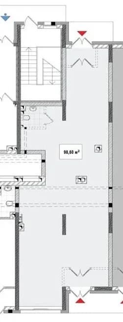 Приміщення у ЖК City Hub: фасадне, 2 входи, метро Вокзальна 15 хв - фото 2