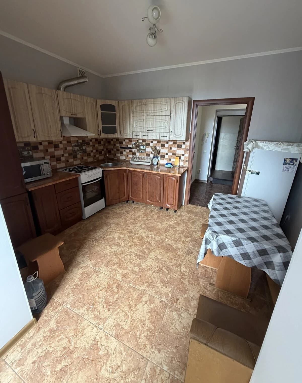 1-кімнатна квартира, Київська: косметичний ремонт, газ без світла - фото 4