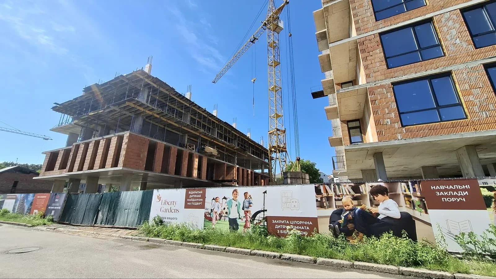 1-кімнатна квартира у ЖК Liberty Gardens: новобудова, цегляні стіни - фото 4