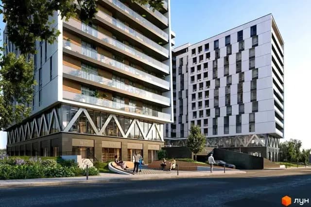 1-кімнатна квартира у ЖК Lake View: озеро, набережна, розтермінування - фото 4