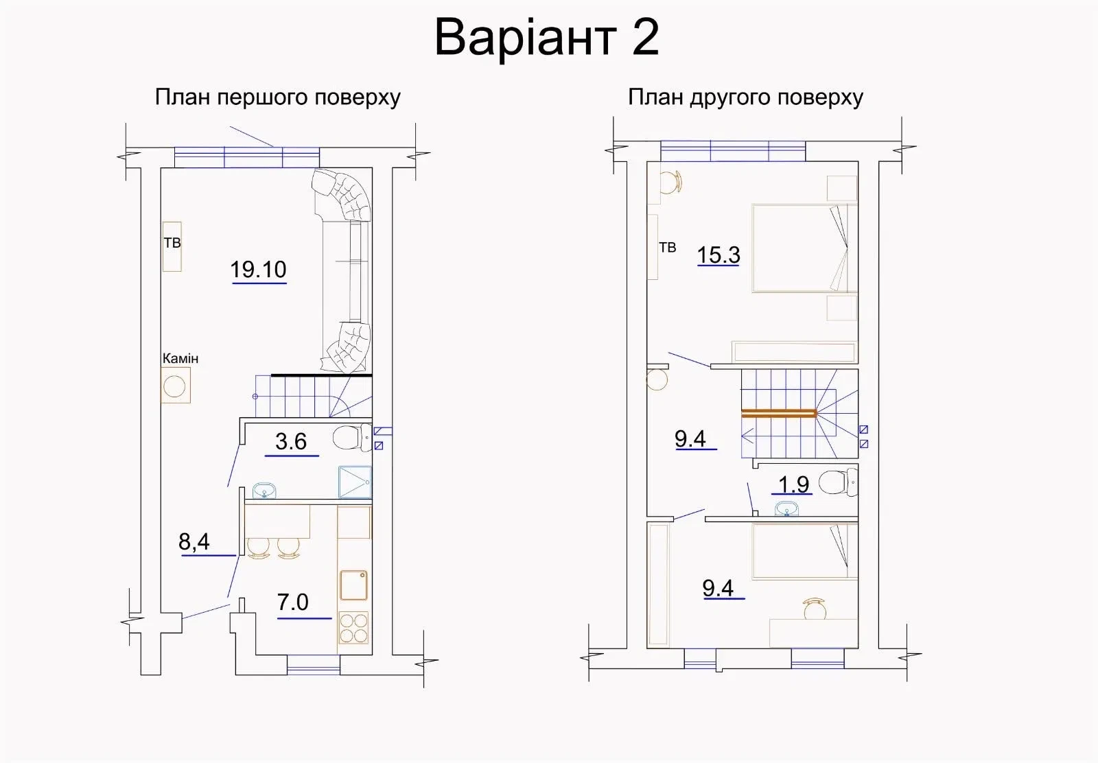 Таунхаус, Черкаси: біля лісу, автономне газове опалення - фото 4