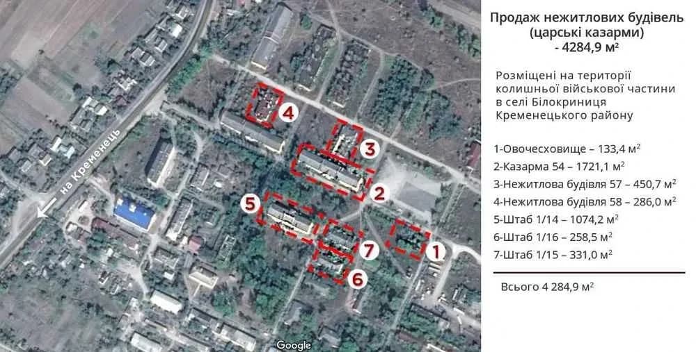Комплекс «Царські казарми», Білокриниця: 7 будівель, 3 км до Кременця - фото 1