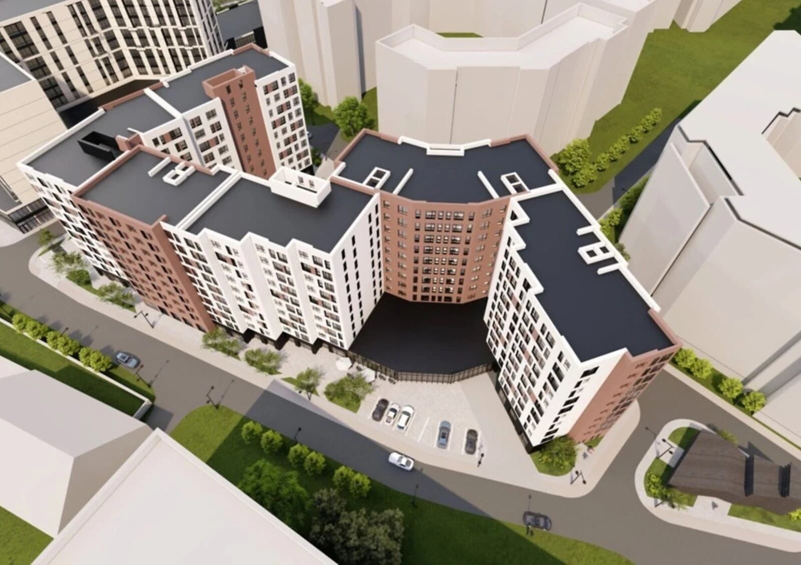 1-кімнатна квартира, Крихівці: здача в 2026, підземний паркінг - фото 4