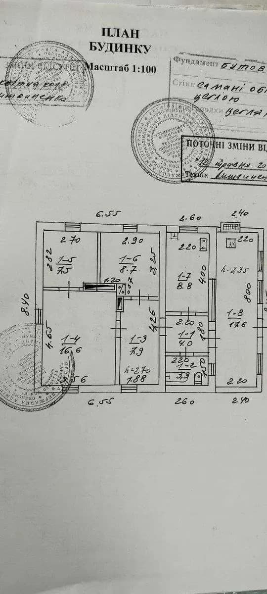 Будинок, Кременчук: 5.50 соток, індивідуальне газове опалення