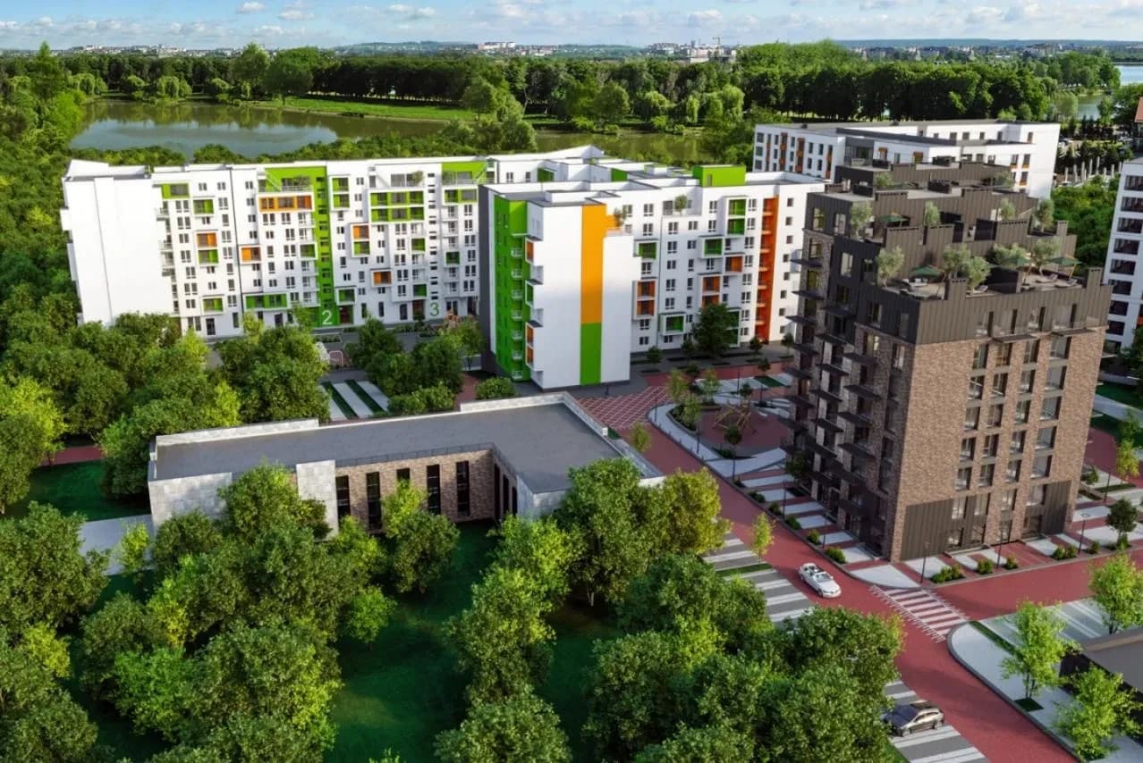 2-кімнатна квартира у ЖК Віденський: остання, 2 окремі спальні - фото 1