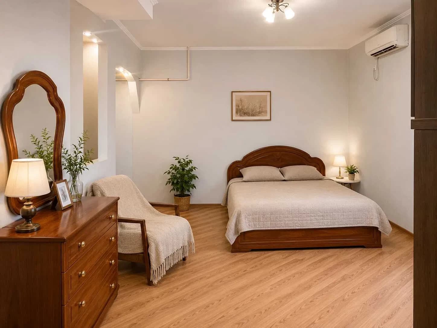 1-кімнатна квартира, Петропавлівська Борщагівка: подвір’я 57,4 м²