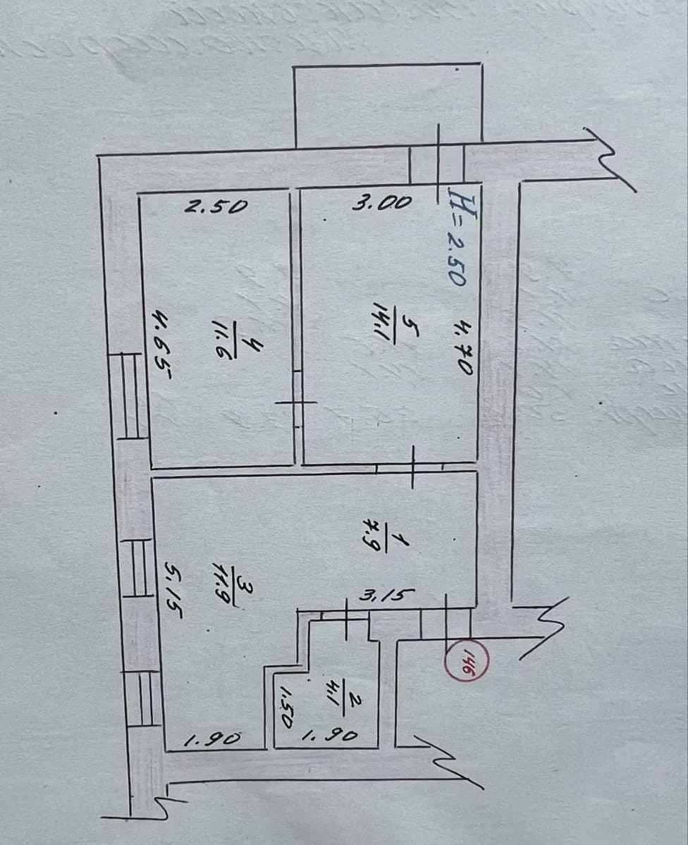 2-кімнатна квартира, Звягель: тепла підлога, єОселя - фото 2