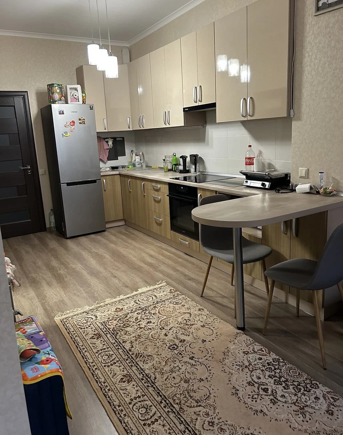 1-кімнатна квартира, Зарічний: кухня-студія, євроремонт - фото 2