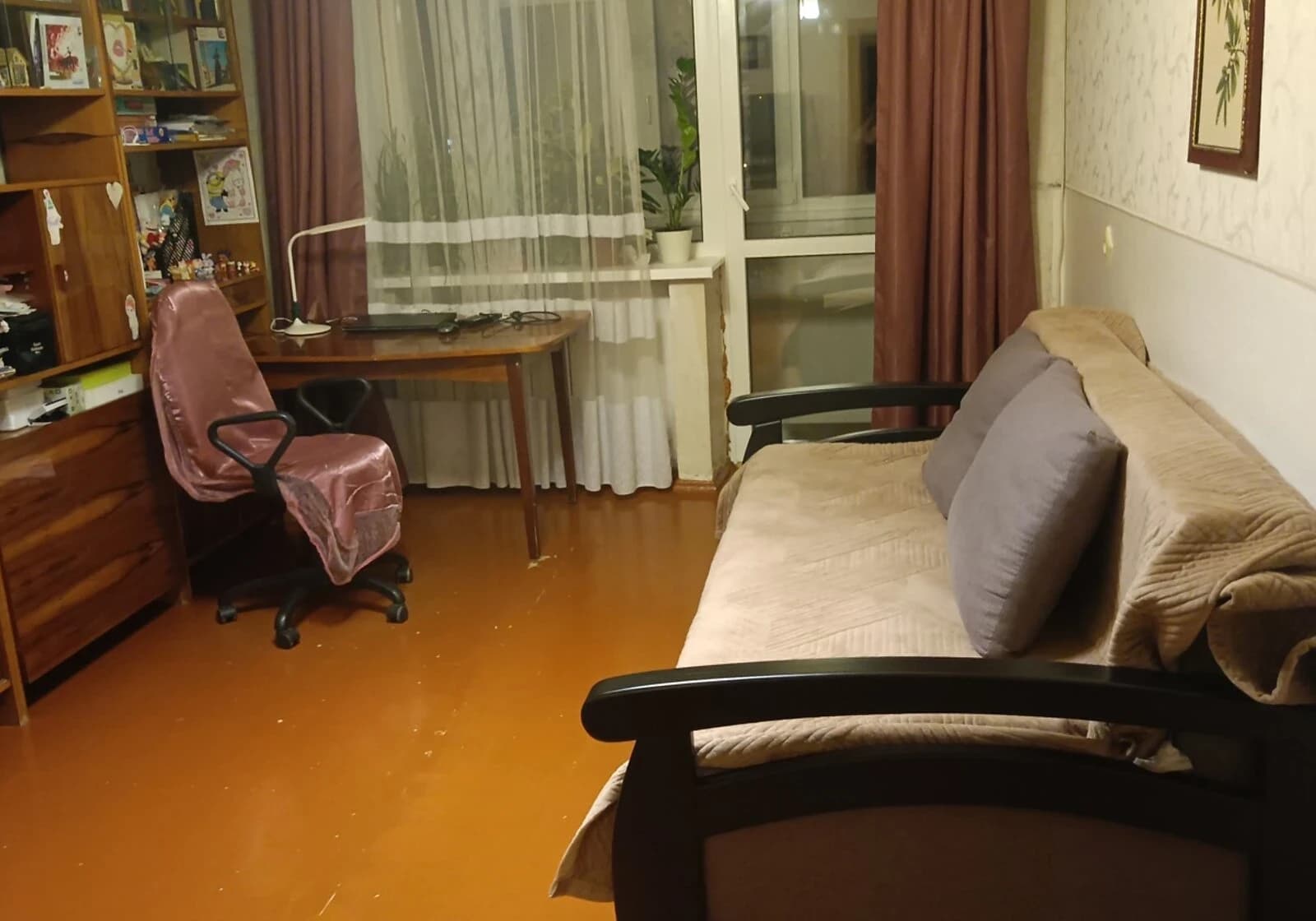 2-кімнатна квартира, Робоча: балкон, останній поверх - фото 3