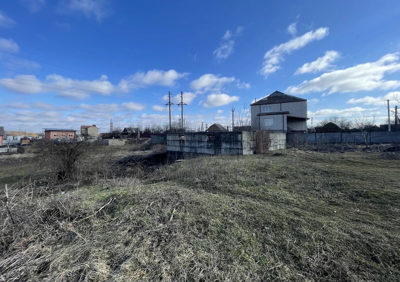 Ділянка 6 соток, М'ясокомбінат: фундамент, газ і електрика - фото 2