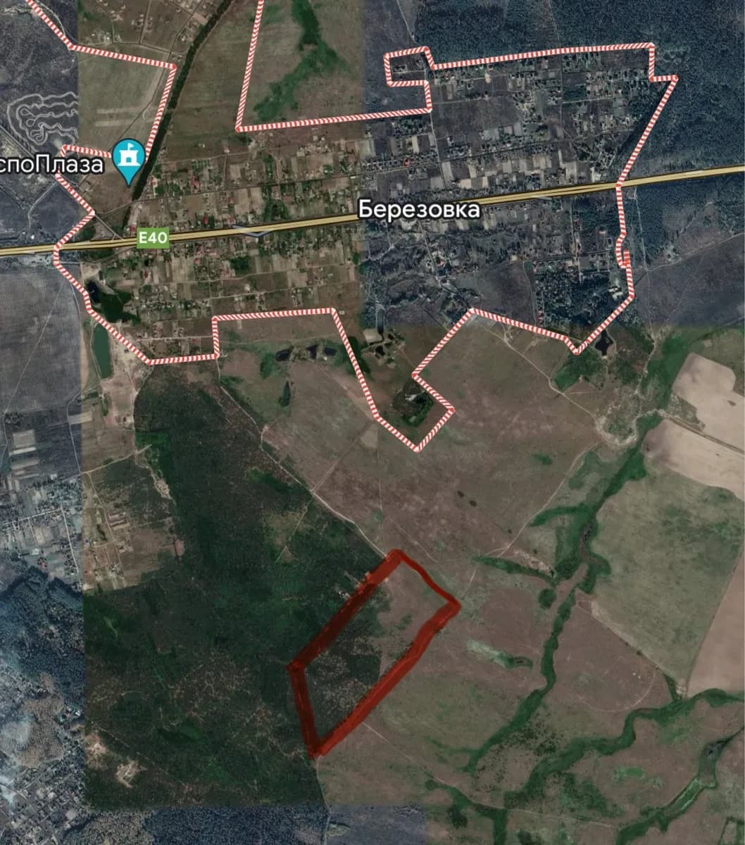 Ділянка 3 320 соток, Березівка: житлова забудова, світло і газ - фото 1