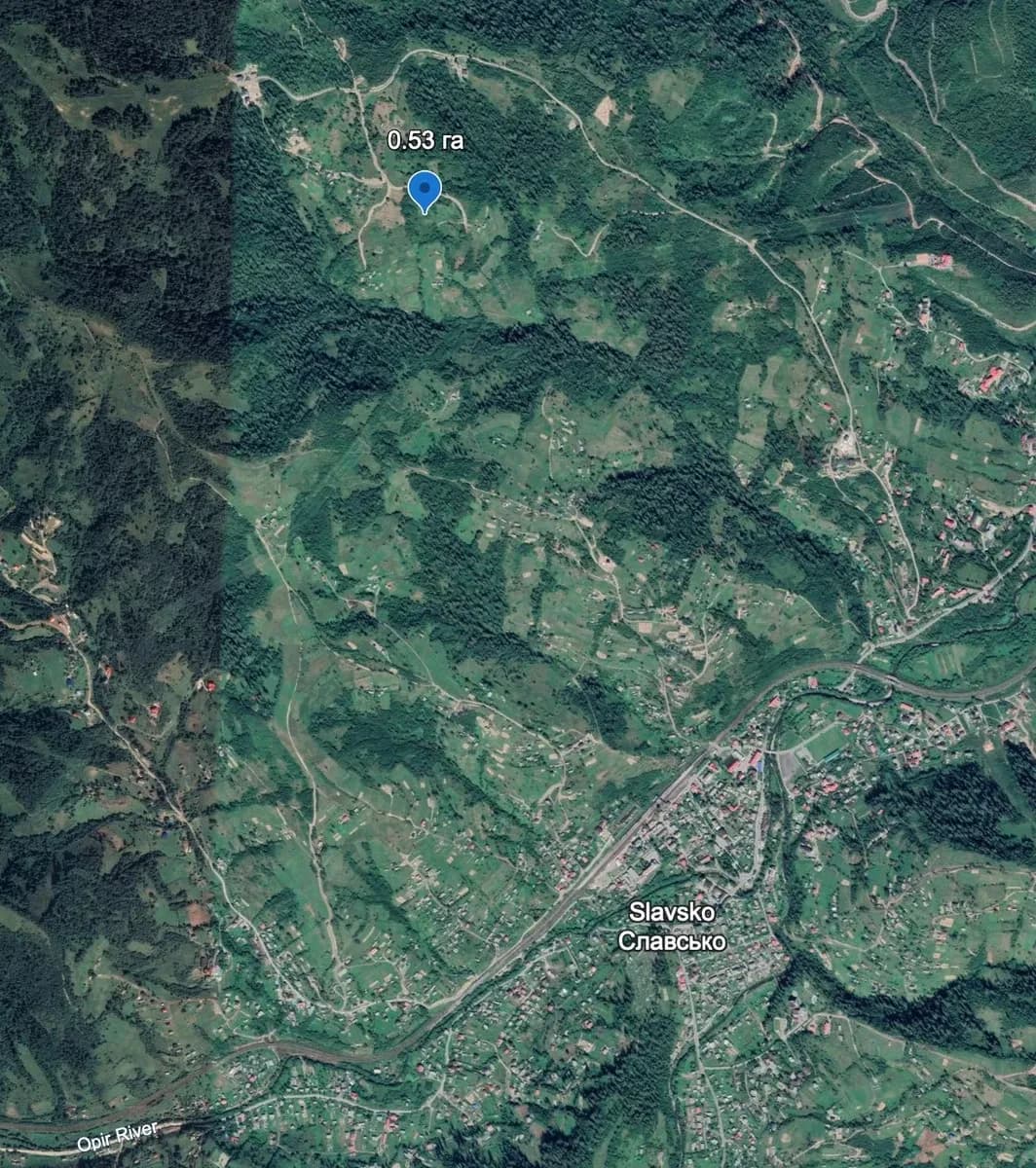 Ділянка 53 соток, Славське: панорамний вид на гори, три рівні - фото 3
