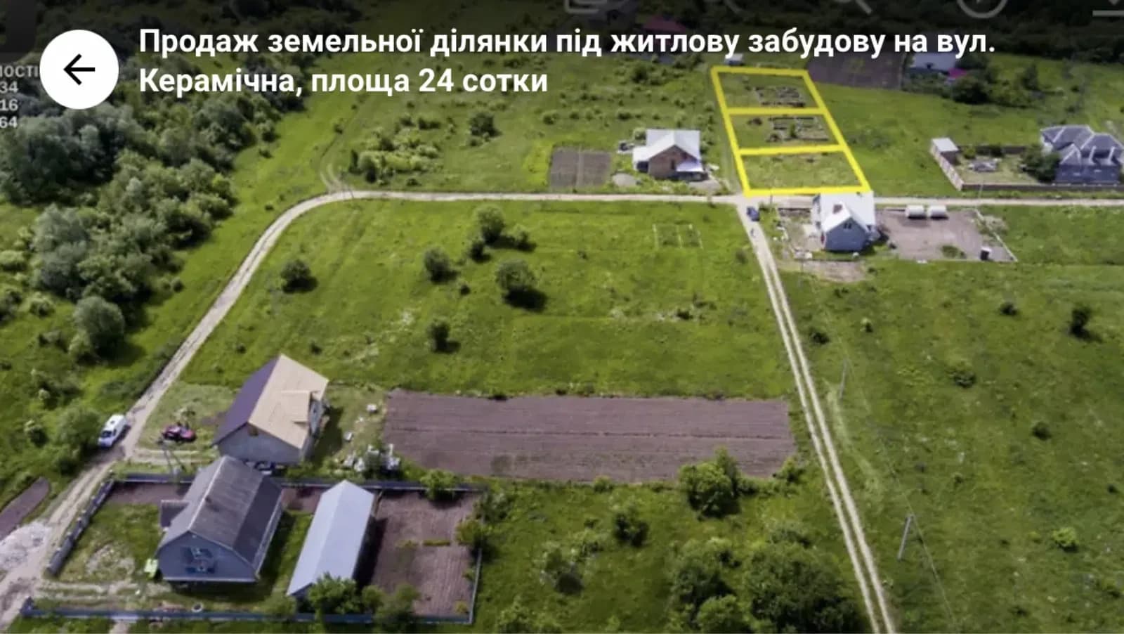 Ділянка 16 соток, Коломия: під житлову забудову, електрика - фото 4