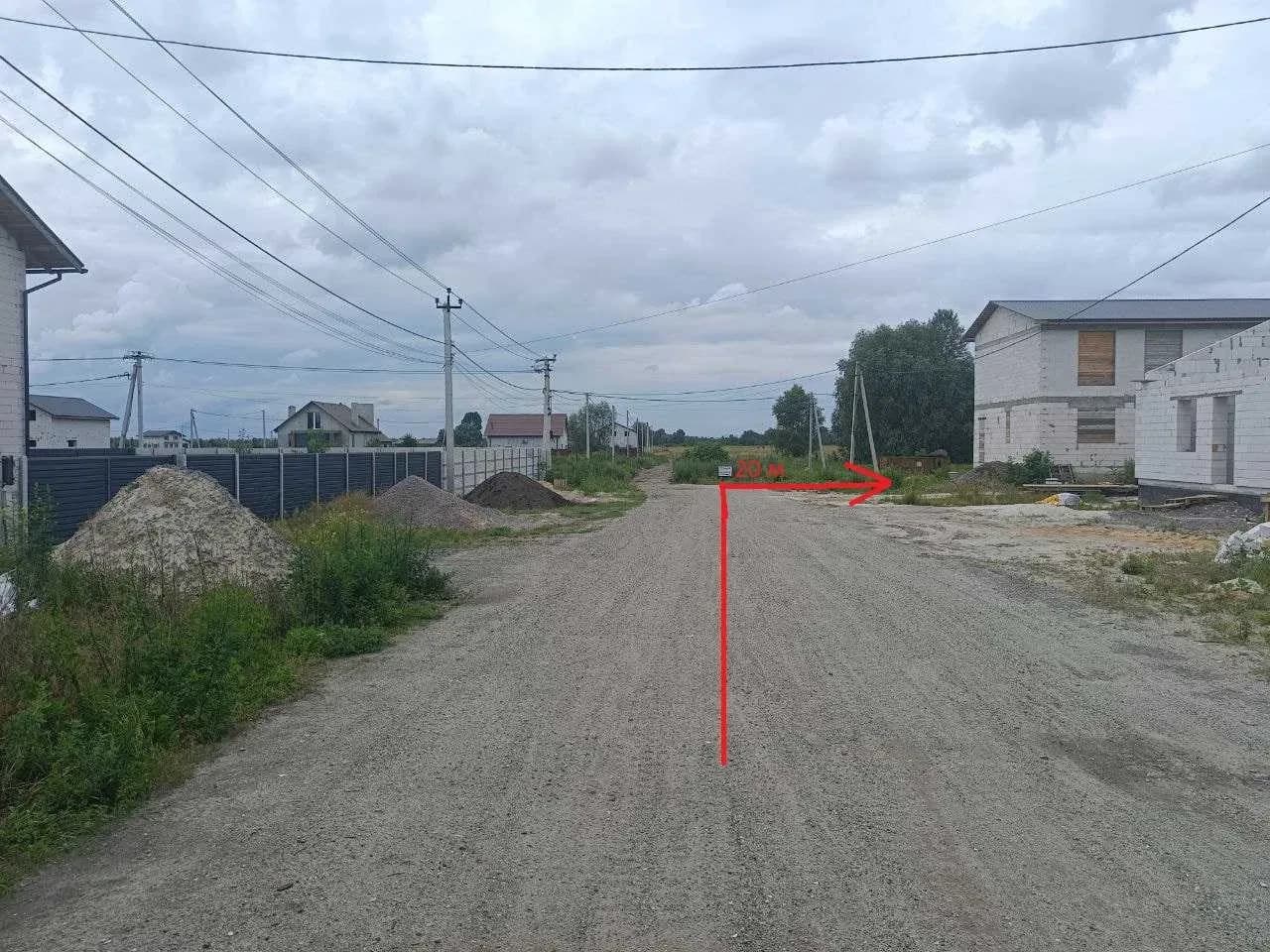 Ділянка 12 соток, Гнідин: готова до забудови, річка за 300 м - фото 5
