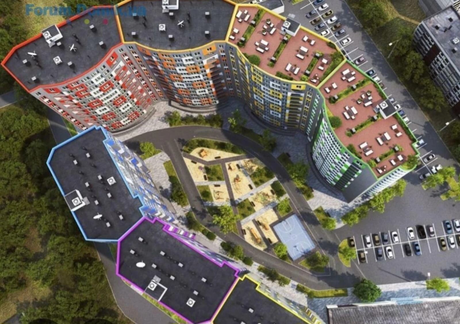 1-кімнатна квартира, Міськмолзавод: кухня-студія, здача в 2026 - фото 4