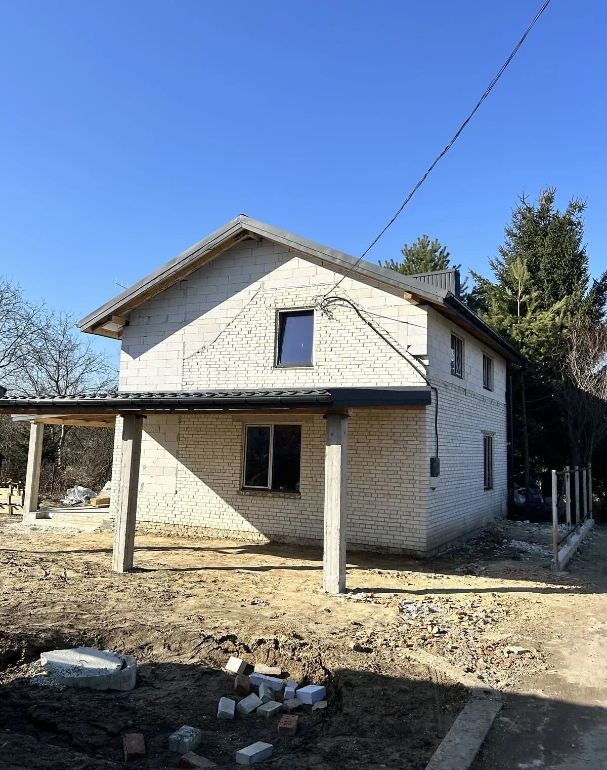 Будинок, Рясне: тераса, 6 соток, свердловина - фото 2
