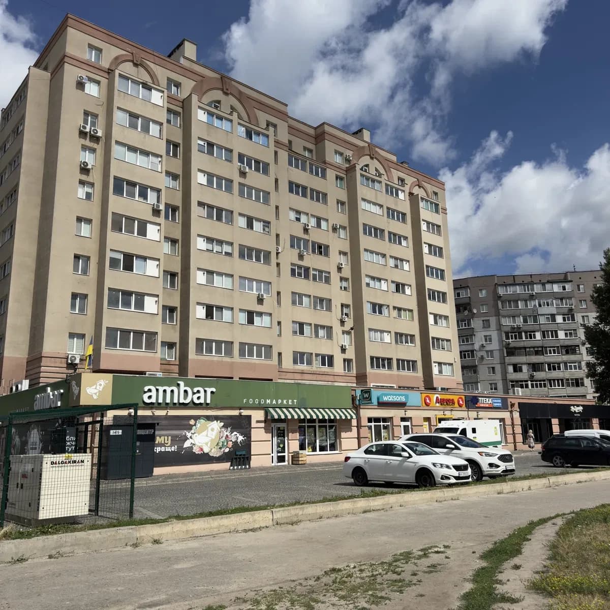 1-кімнатна квартира, Суми: капітальний ремонт, газове опалення