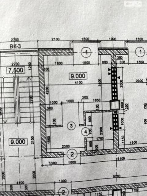 1-кімнатна квартира, Святопетрівське: новобудова, чорнова штукатурка - фото 3