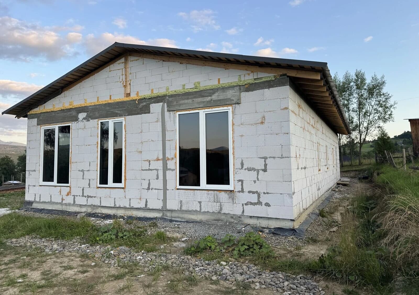 Будинок, Ясіня: не використовувався після побудови, газобетон - фото 5