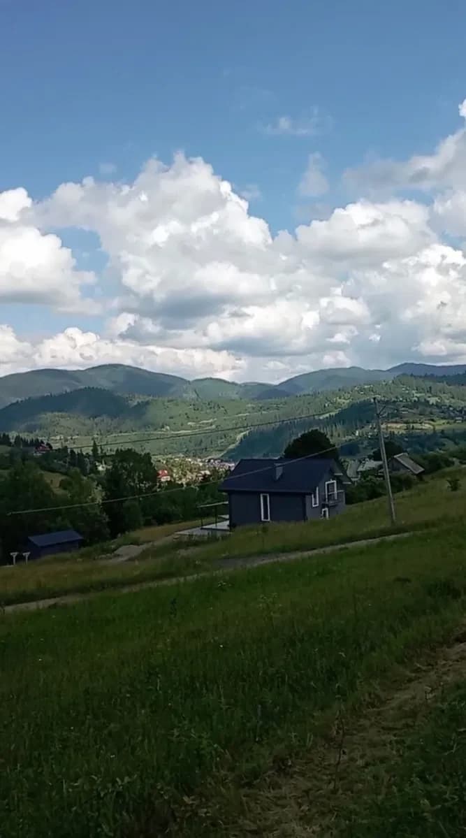Ділянка 14 соток, Славське: під будівництво, панорама на Карпати