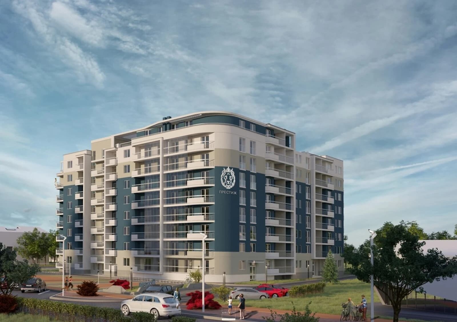 1-кімнатна квартира, Мостиська: кухня-студія, здача в 2026 - фото 3