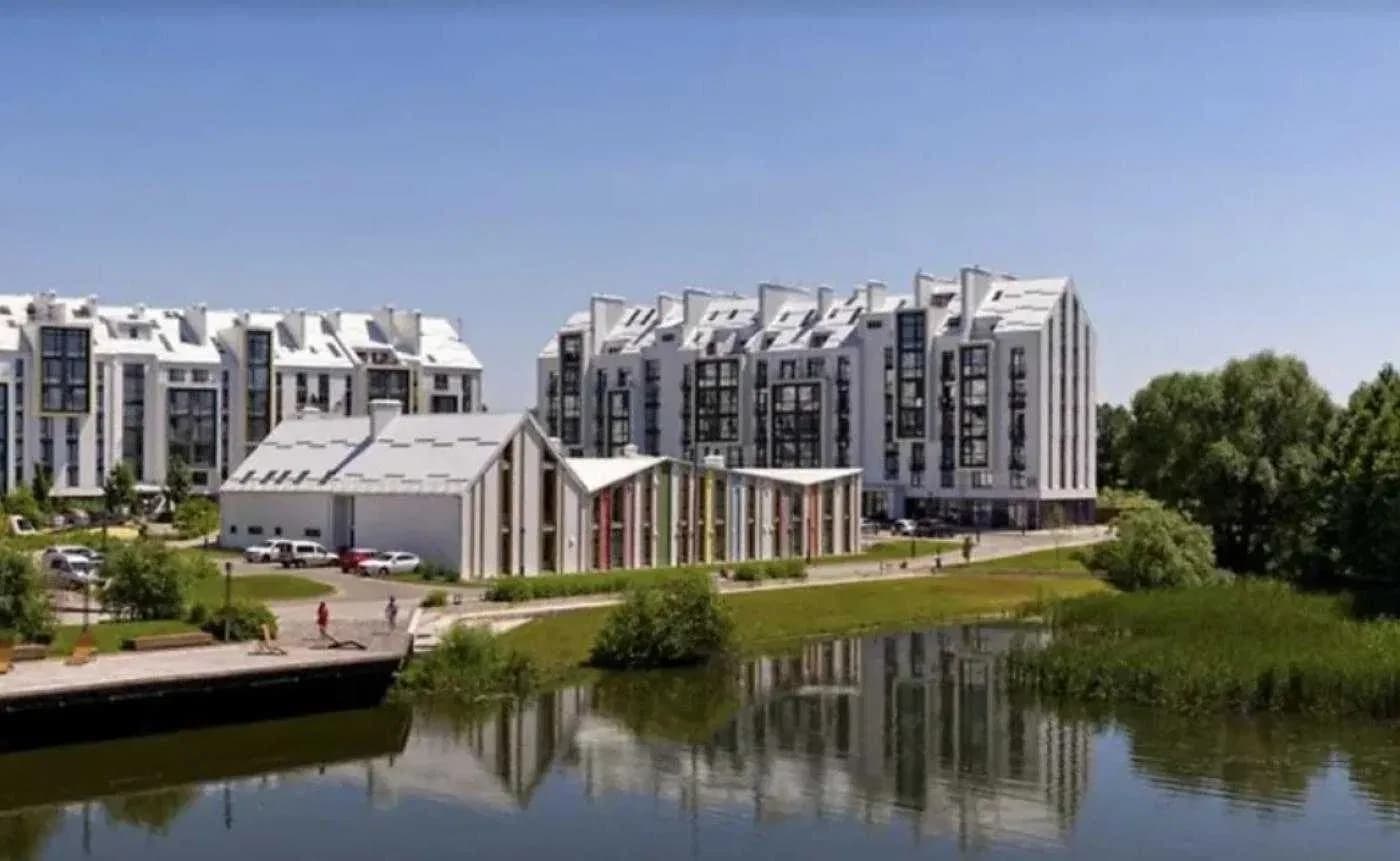 2-кімнатна квартира у ЖК Білий Шоколад. City Lake: кухня-вітальня - фото 1
