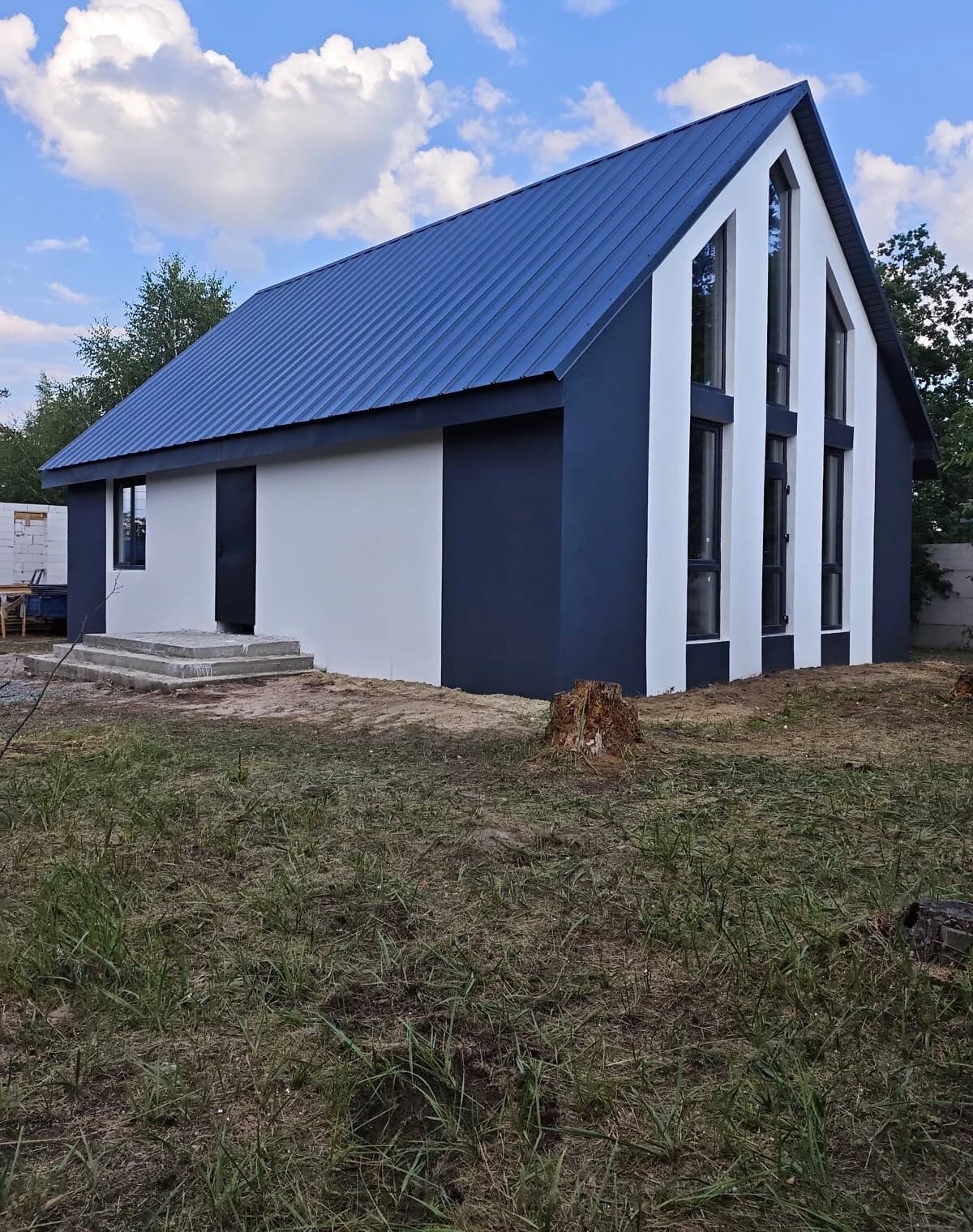 Будинок, Клавдієво-Тарасове: новобудова, 5 соток, панорамні вікна