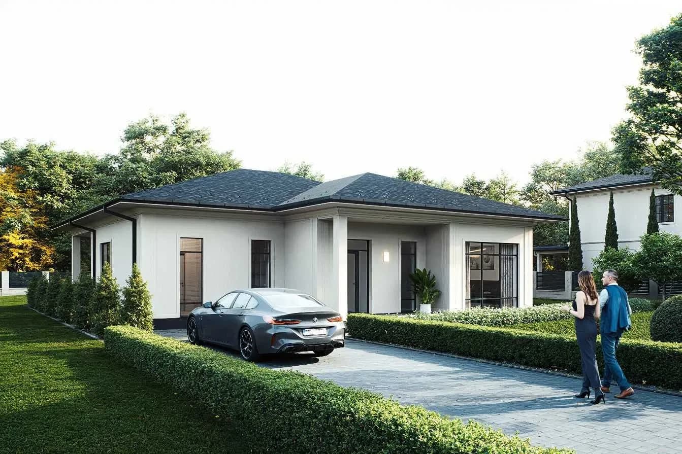 Котедж у ЖК Срібна Алея: тераса 18 м², газ, єОселя - фото 1