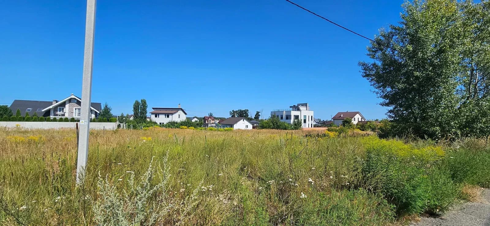 Ділянка 10 соток, Нові Петрівці: електрика, газ, Київське море 20 хв пішки