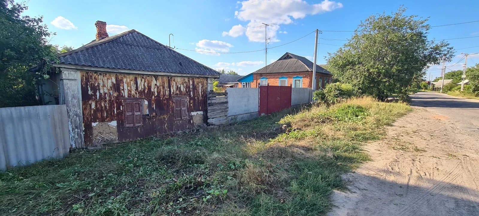 Ділянка 11 соток, Охтирка: під забудову, старий будинок - фото 1