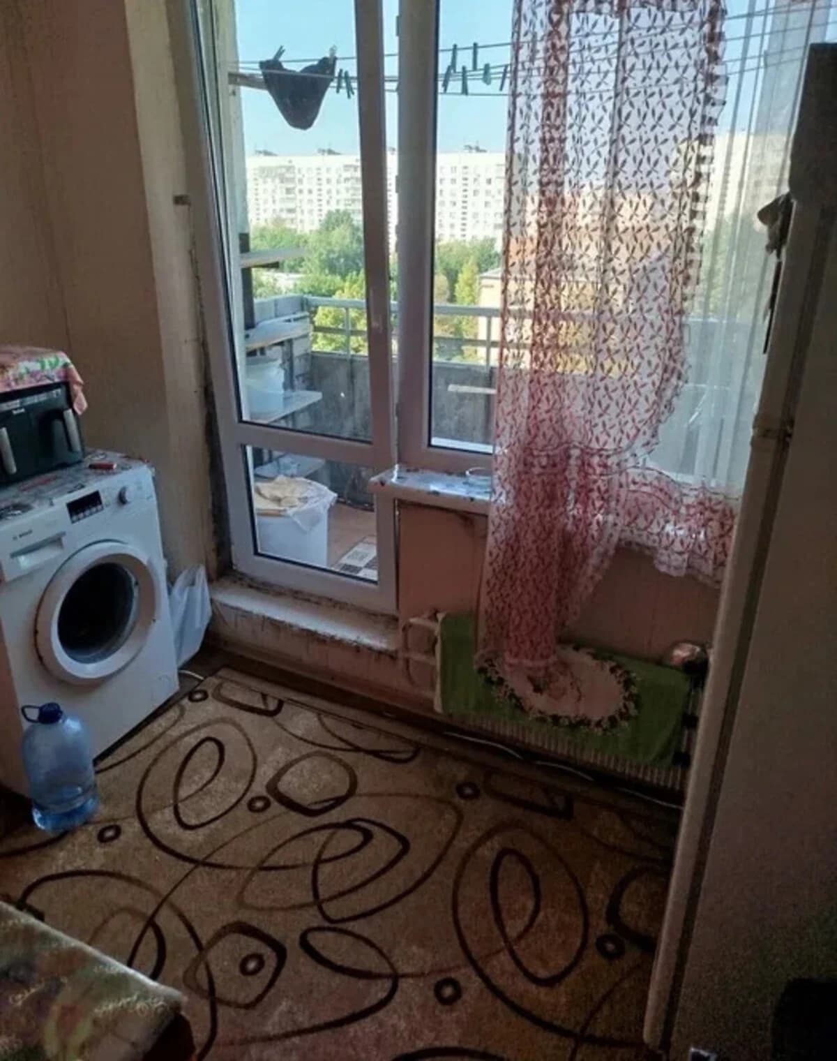 1-кімнатна квартира, Волонтерська: балкон, панельний будинок - фото 4