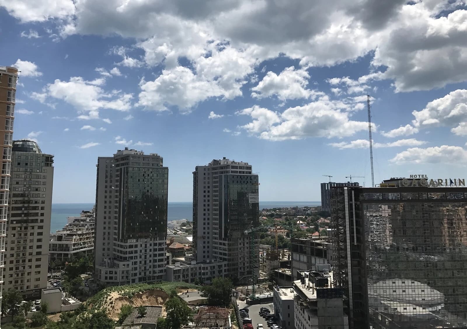 2-кімнатна квартира, Аркадія: панорамні вікна, укриття в будинку