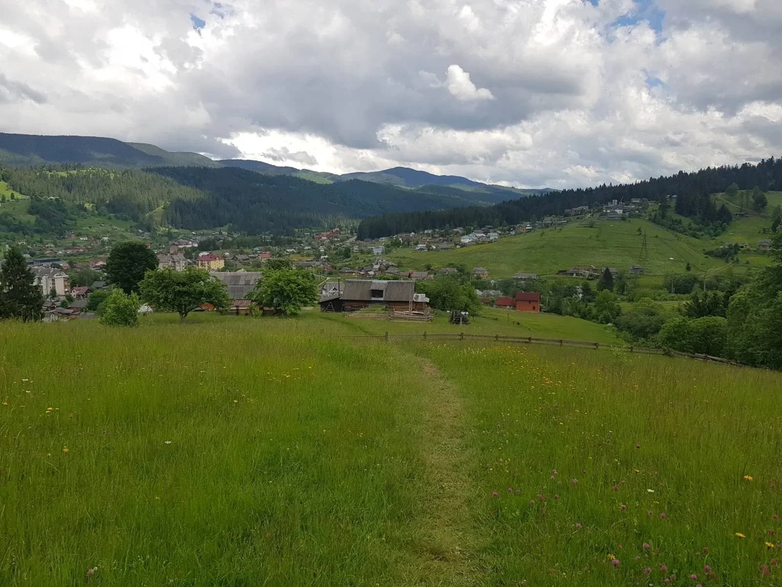 Ділянка 13 соток, Ворохта: заїзд, краєвид на Ворохту - фото 4