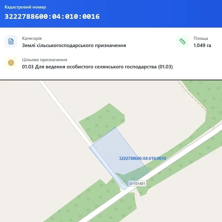 Земельна ділянка, Зуровка: 105 соток, 3,5 км від Житомирської траси - фото 2