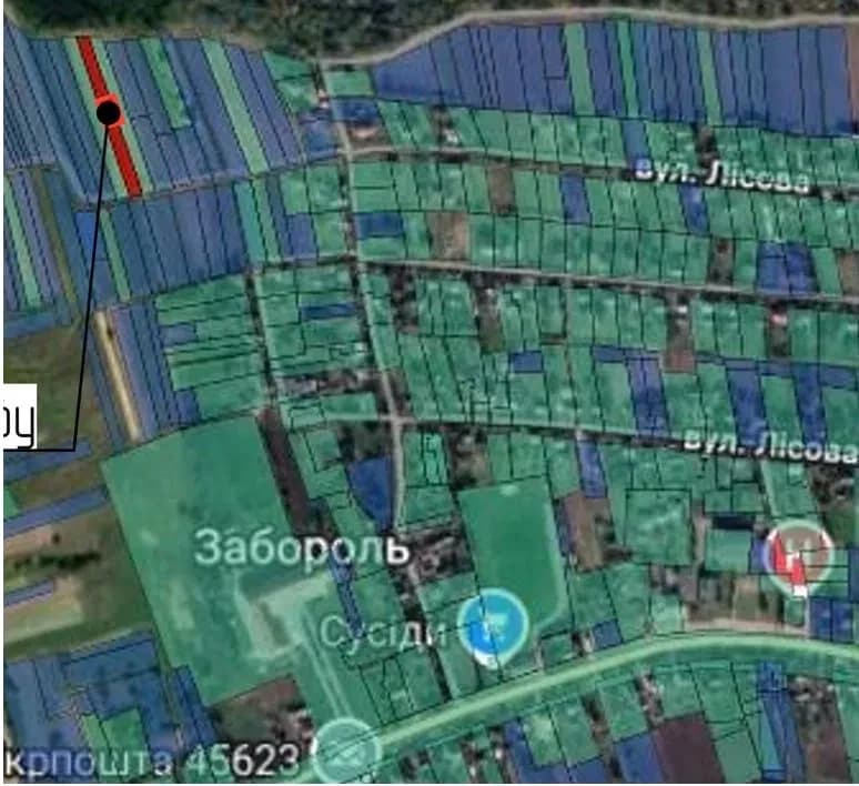 4 ділянки по 6 соток, Забороль: під забудову, біля лісу - фото 1