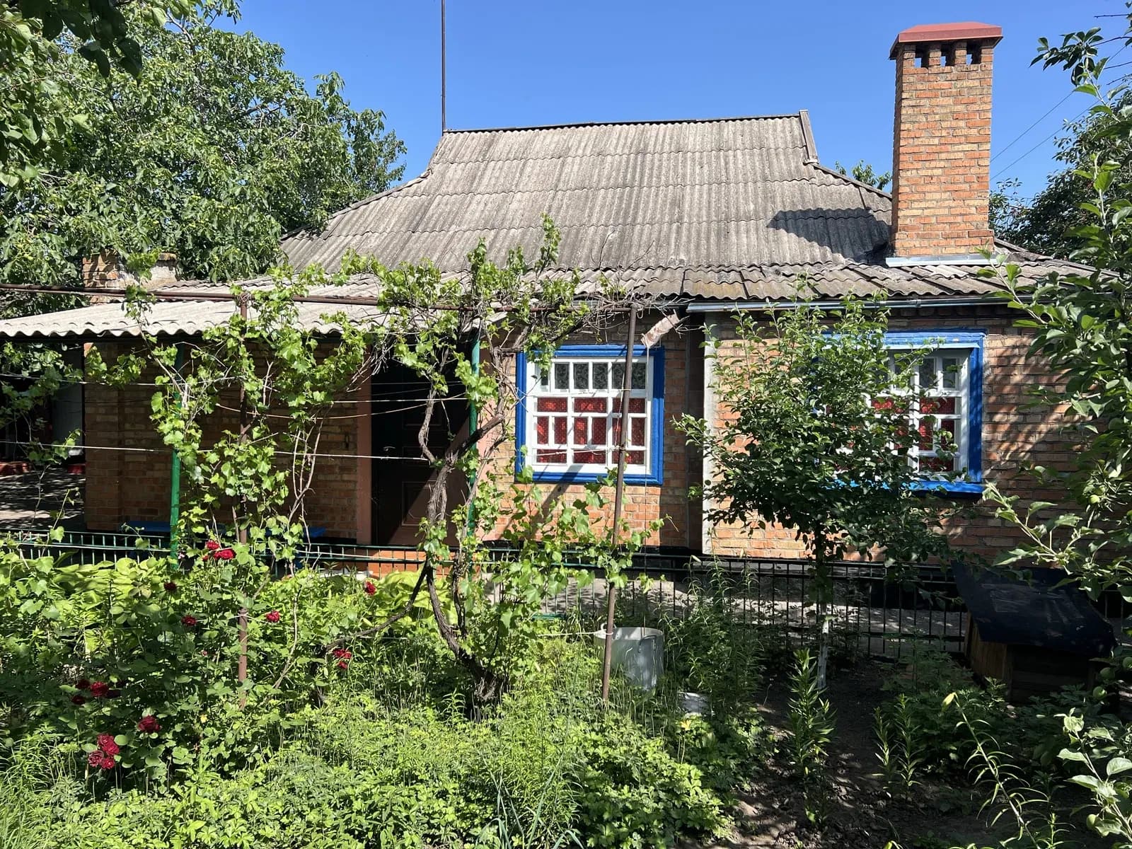 Будинок, Покровський: гараж, літня кухня, молодий сад - фото 1