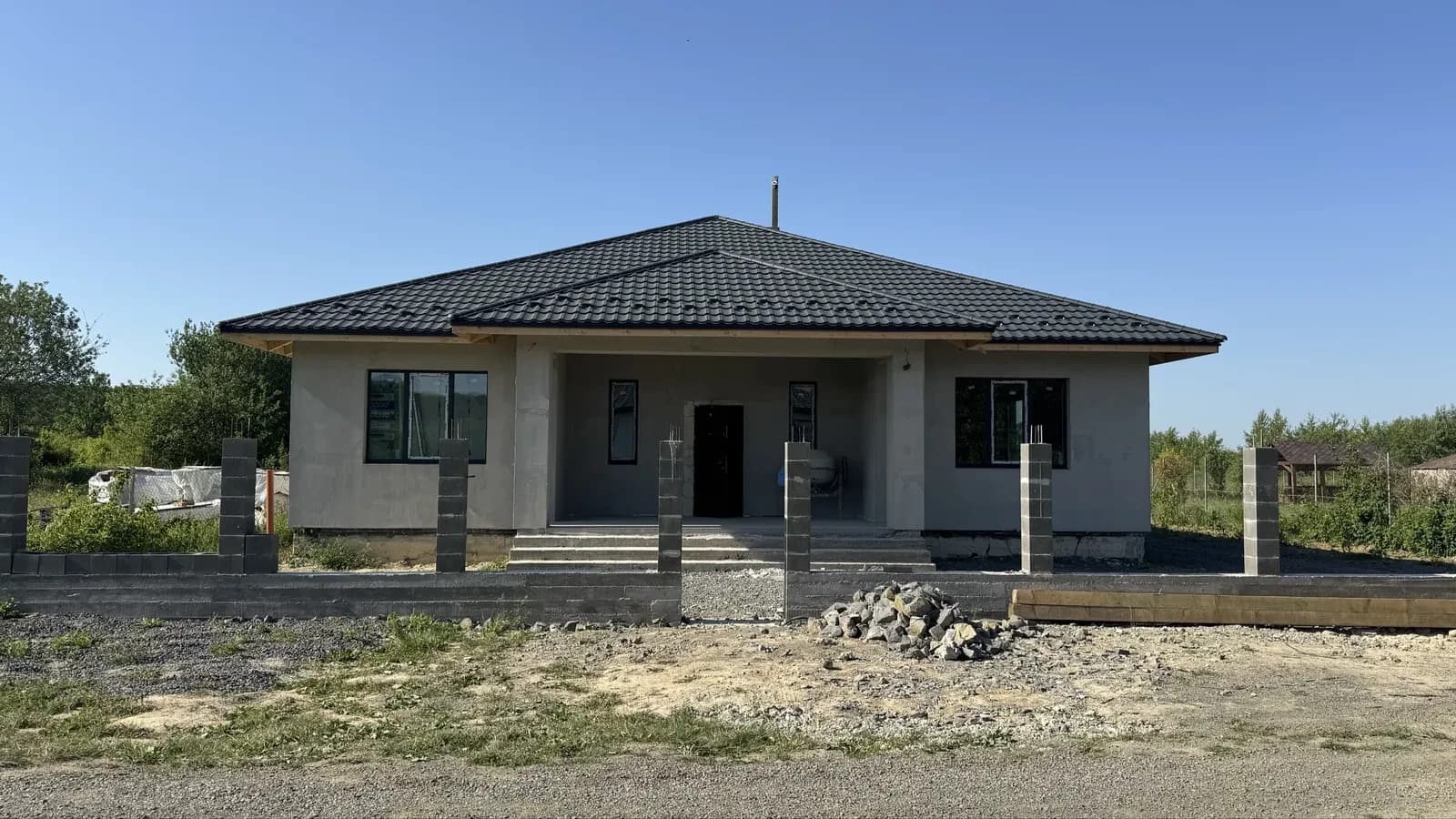 Будинок-американка, Горяни: 3 спальні, тераса 41,8 м²
