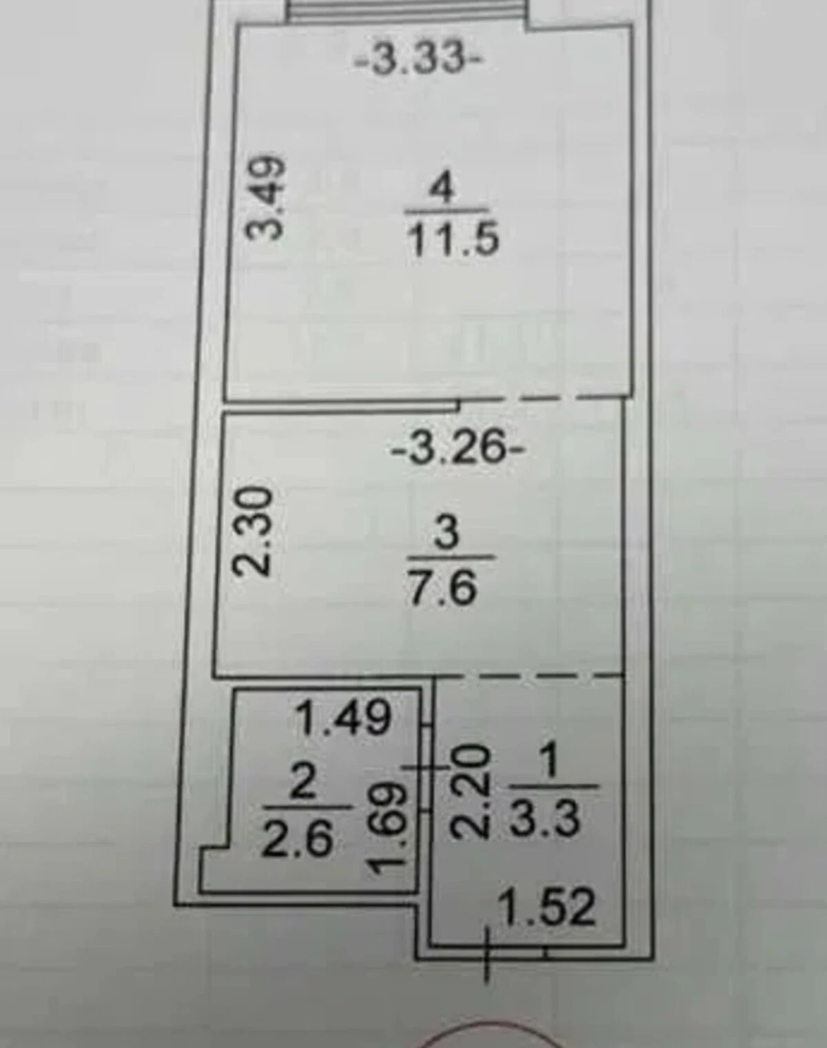1-кімнатна квартира, Борщагівка: переуступка, газоблок - фото 4