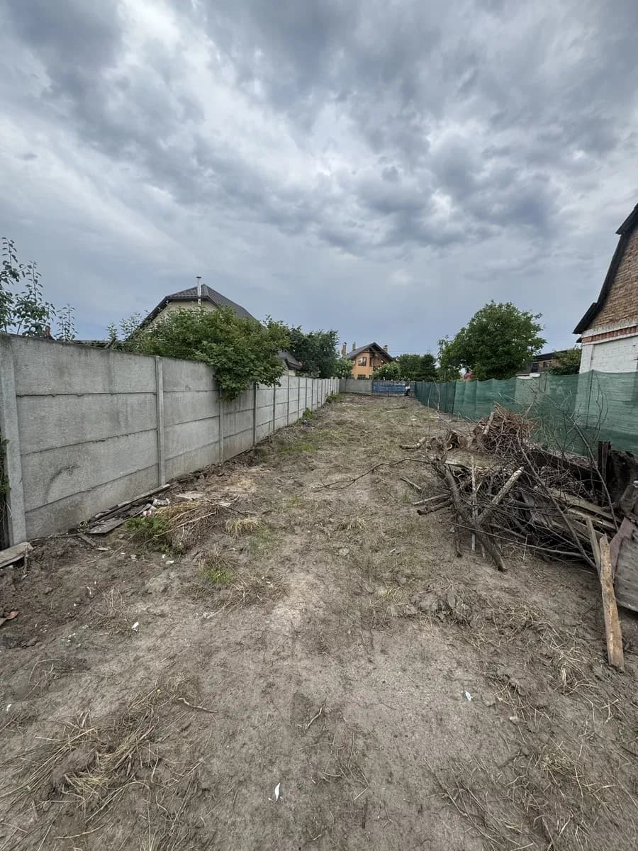 Ділянка 9 соток, Гатне: під будівництво, частина будинку під ремонт - фото 4