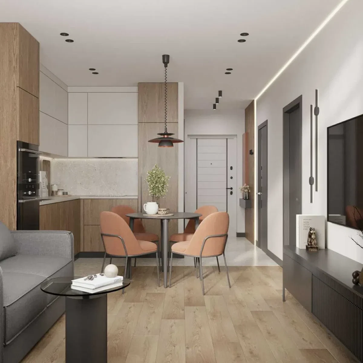 1-кімнатна квартира у ЖК Terracotta: авторський ремонт, метро Вирлиця 5 хв - фото 3