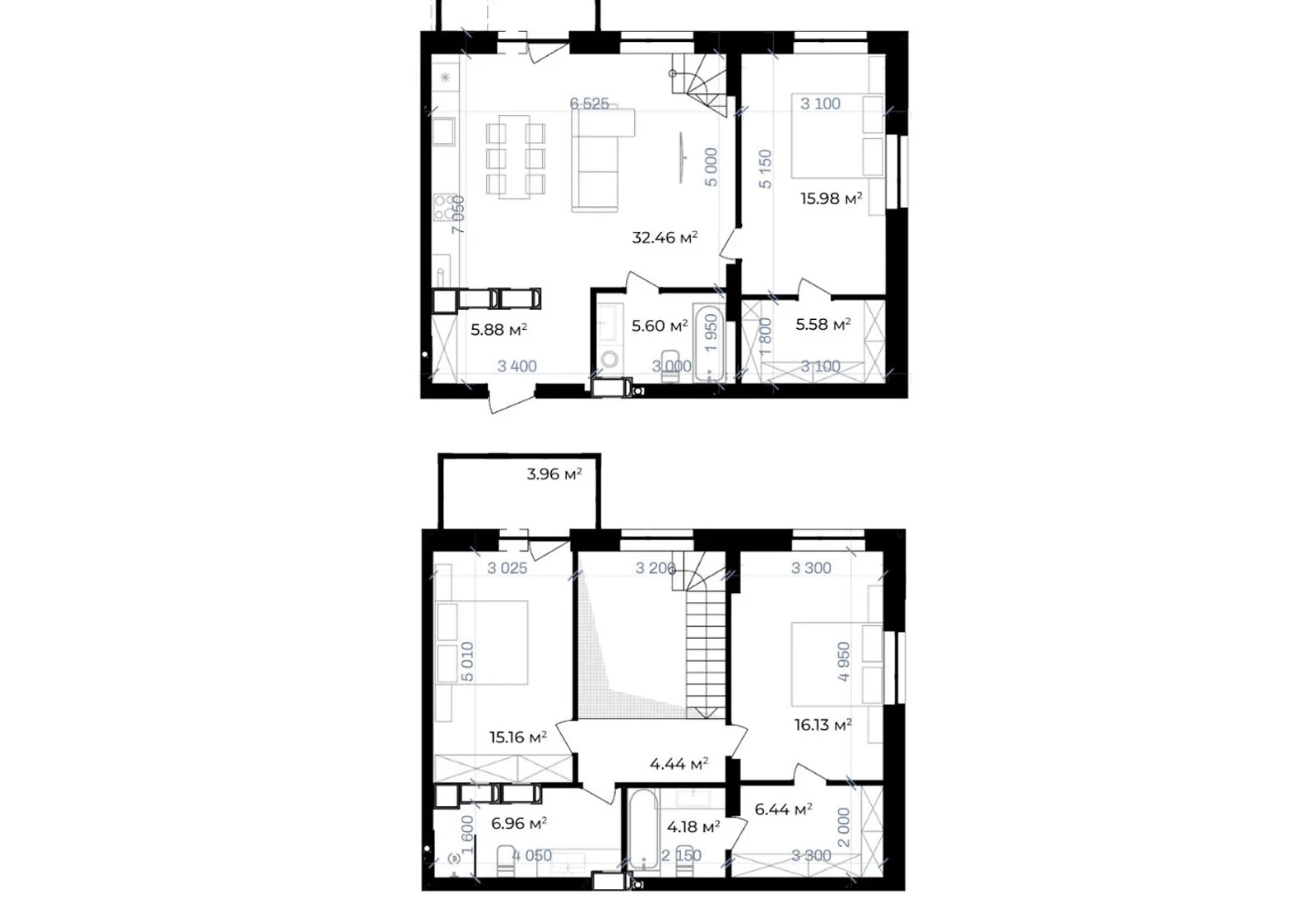 3-кімнатна квартира, Київський: здача в 2028, резервне живлення - фото 3