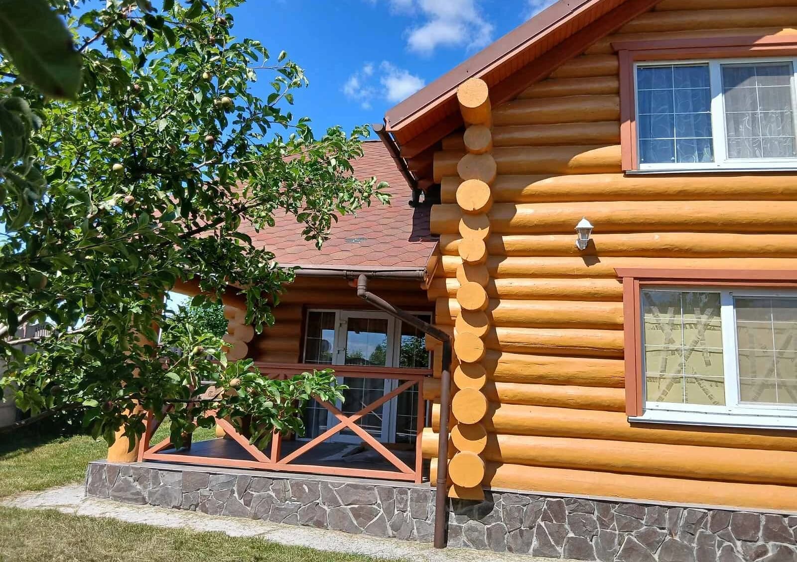 Будинок, Горобіївка: веранда, панорамні вікна, свердловина - фото 1
