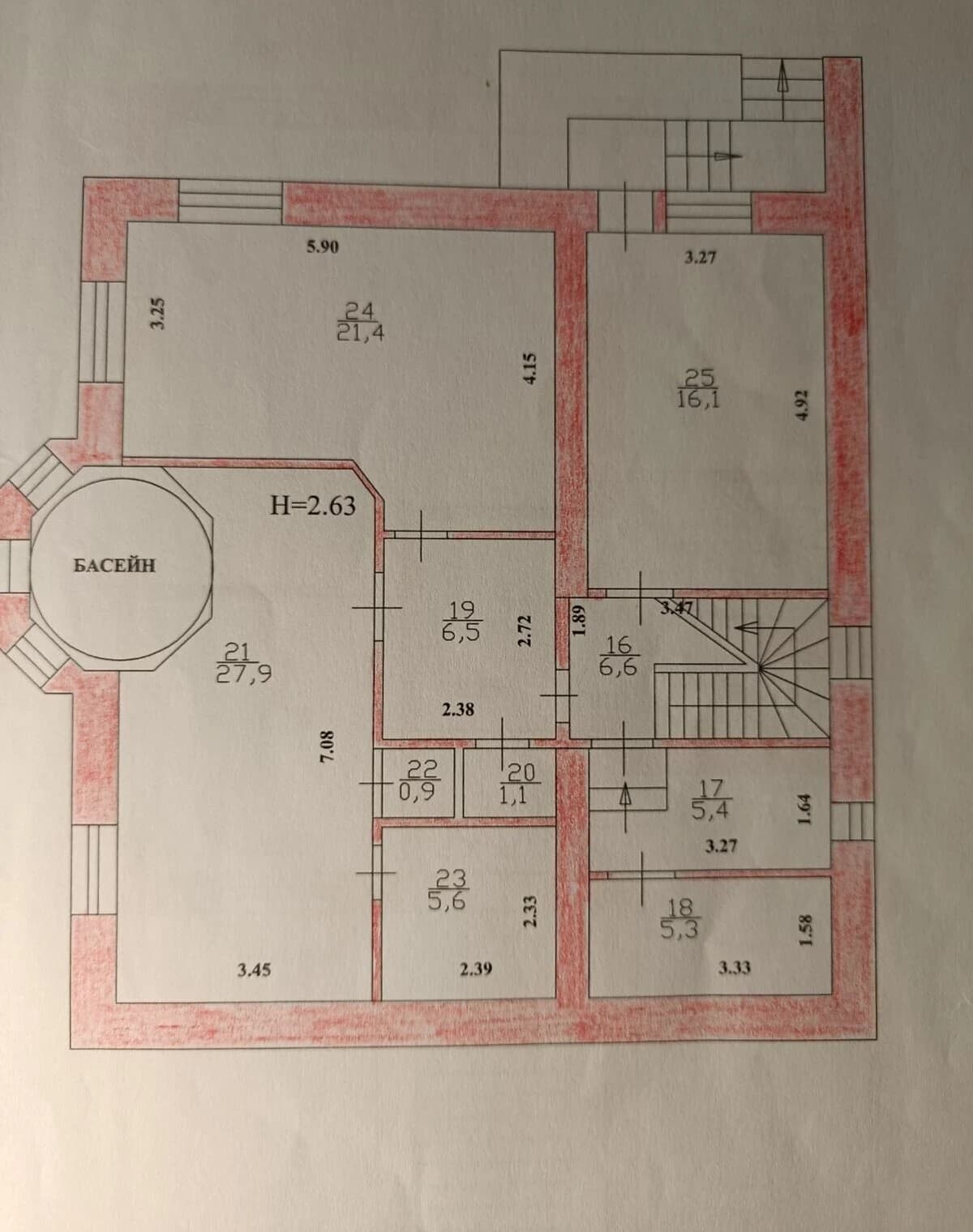 Будинок, Нивки: гараж, камін, тераса - фото 5