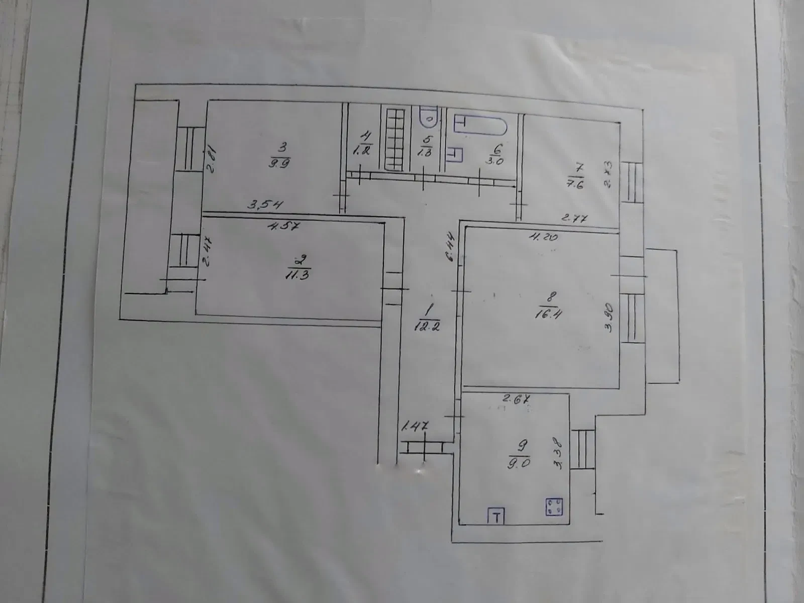 4-кімнатна квартира, Шостка: торг, роздільні кімнати - фото 4